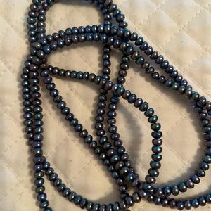Honora black pearls